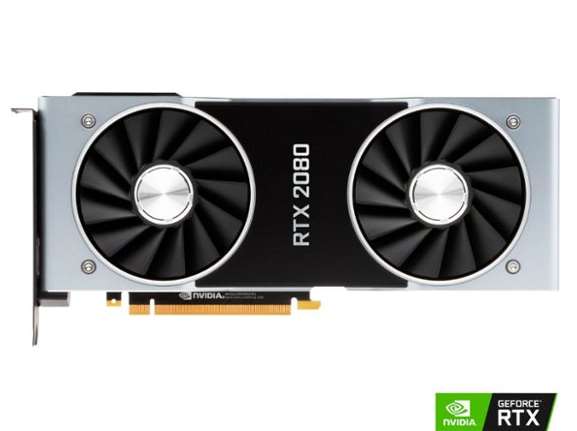 NVIDIA - GeForce RTX 2080 Founders Edition 8GB GDDR6 Graphics Card